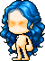 Curly Stream Hair