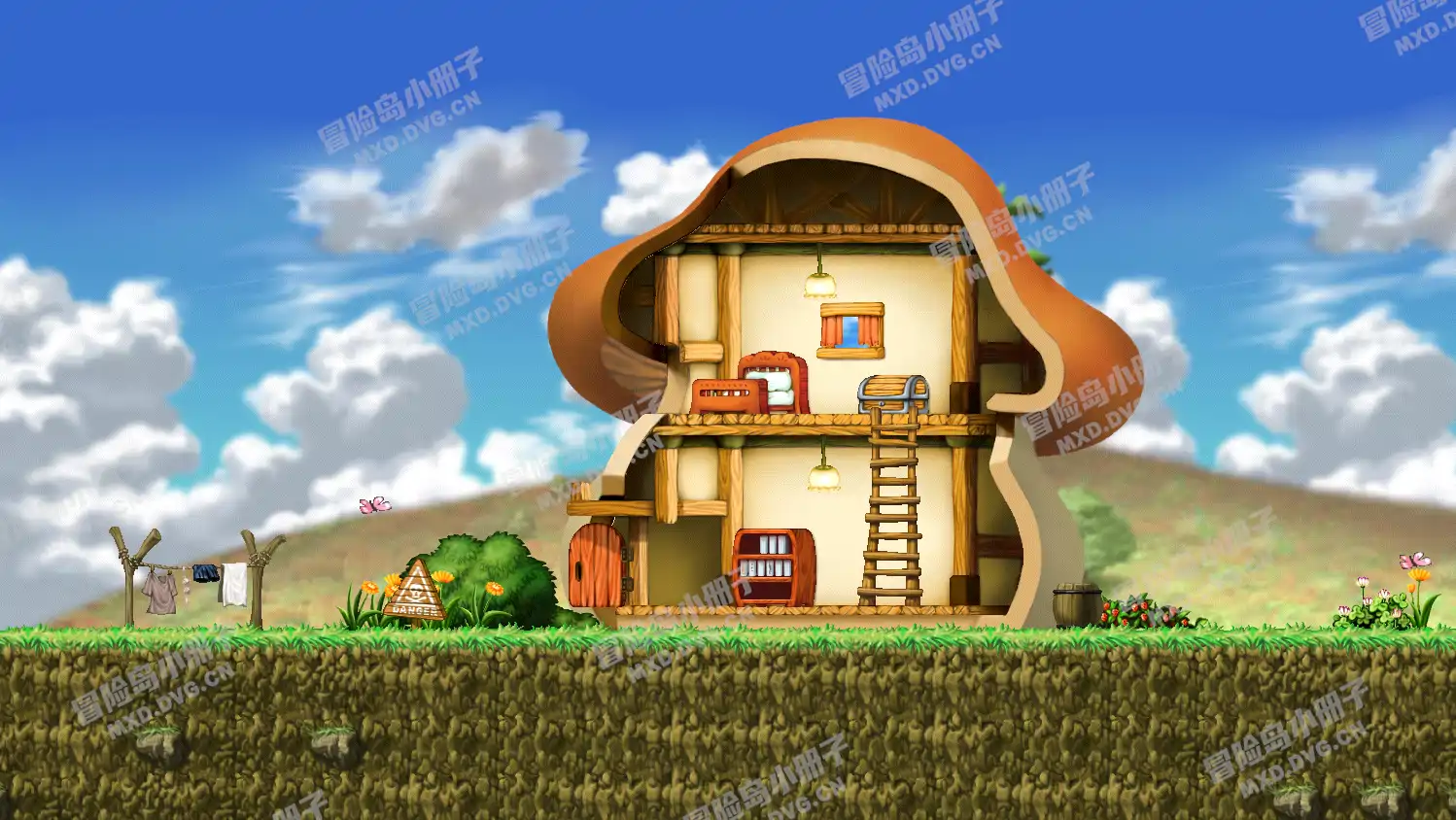 彩虹村村民家